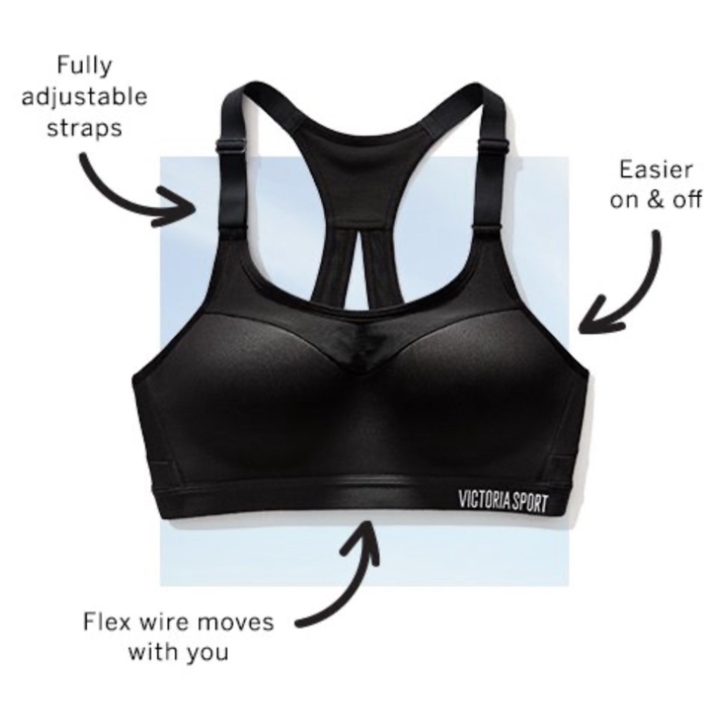 Victorias Secret Victoria Sport Incredible Lightweight Max Sports Bra 36C Beige